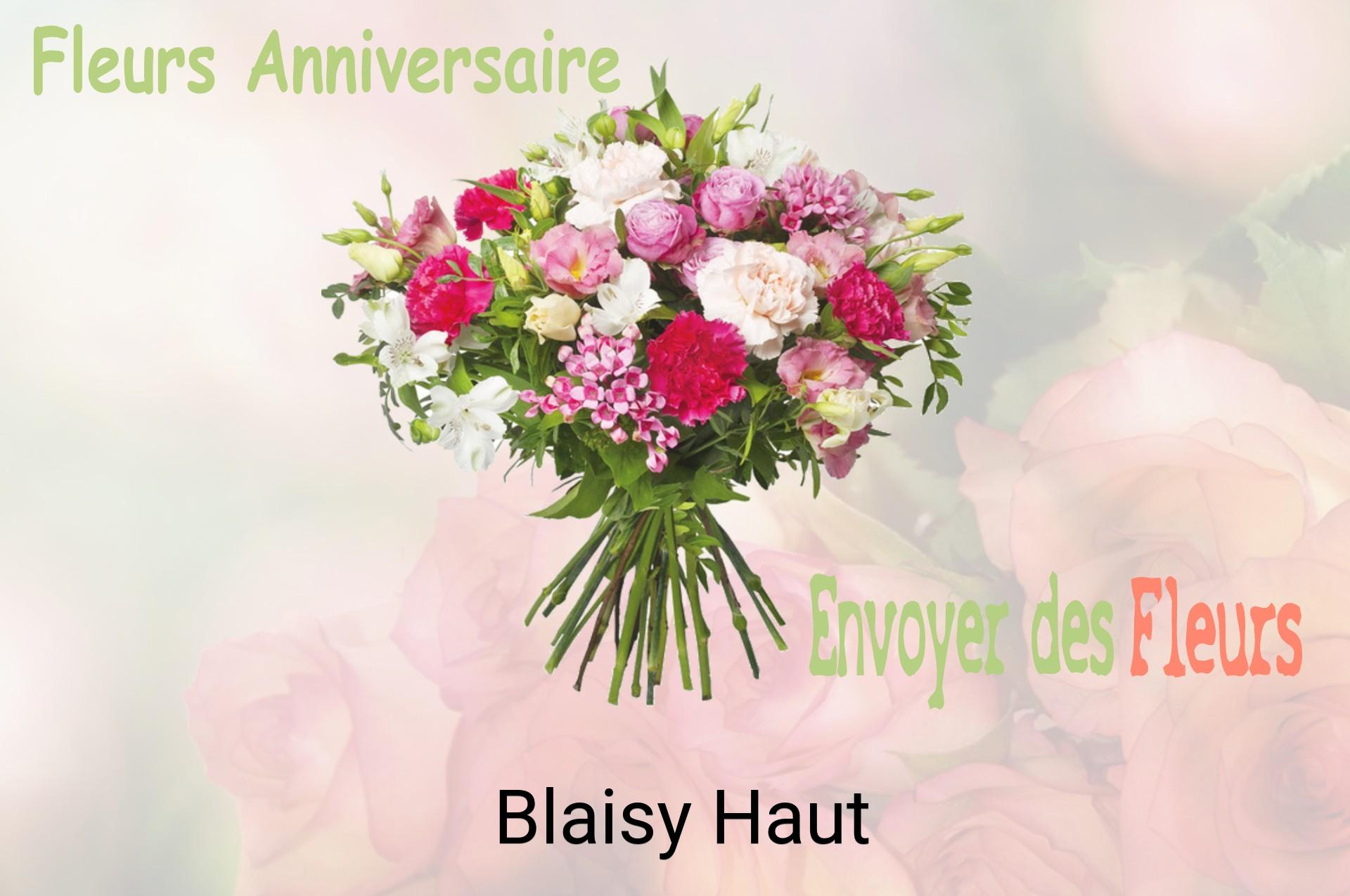 Bouquet de fleurs d’anniversaire livré à Blaisy-Haut